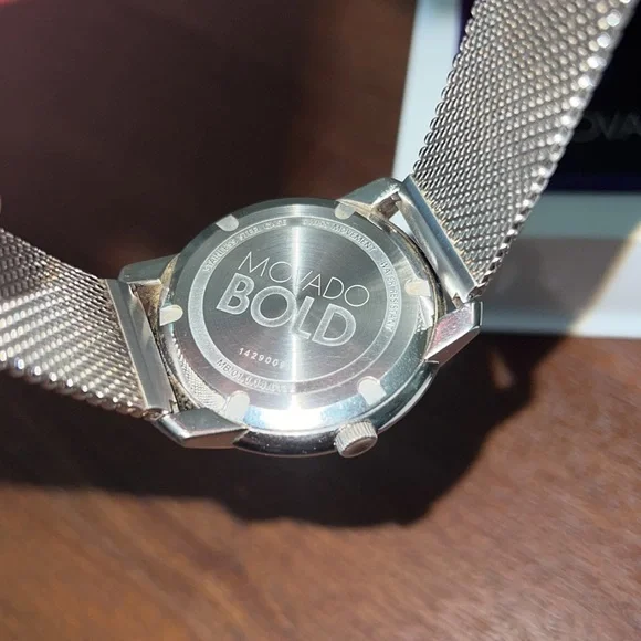 Movado Men's Bold Large Sunray Dial Analog Quartz 44mm Watch - Picture 6 of 11